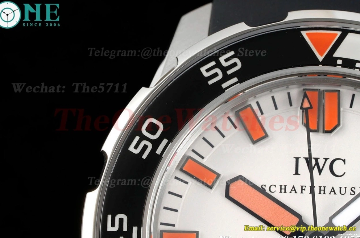 44mm  Wht SS Aquatimer A2892 JVSF RU Org Dial IW356807 0523